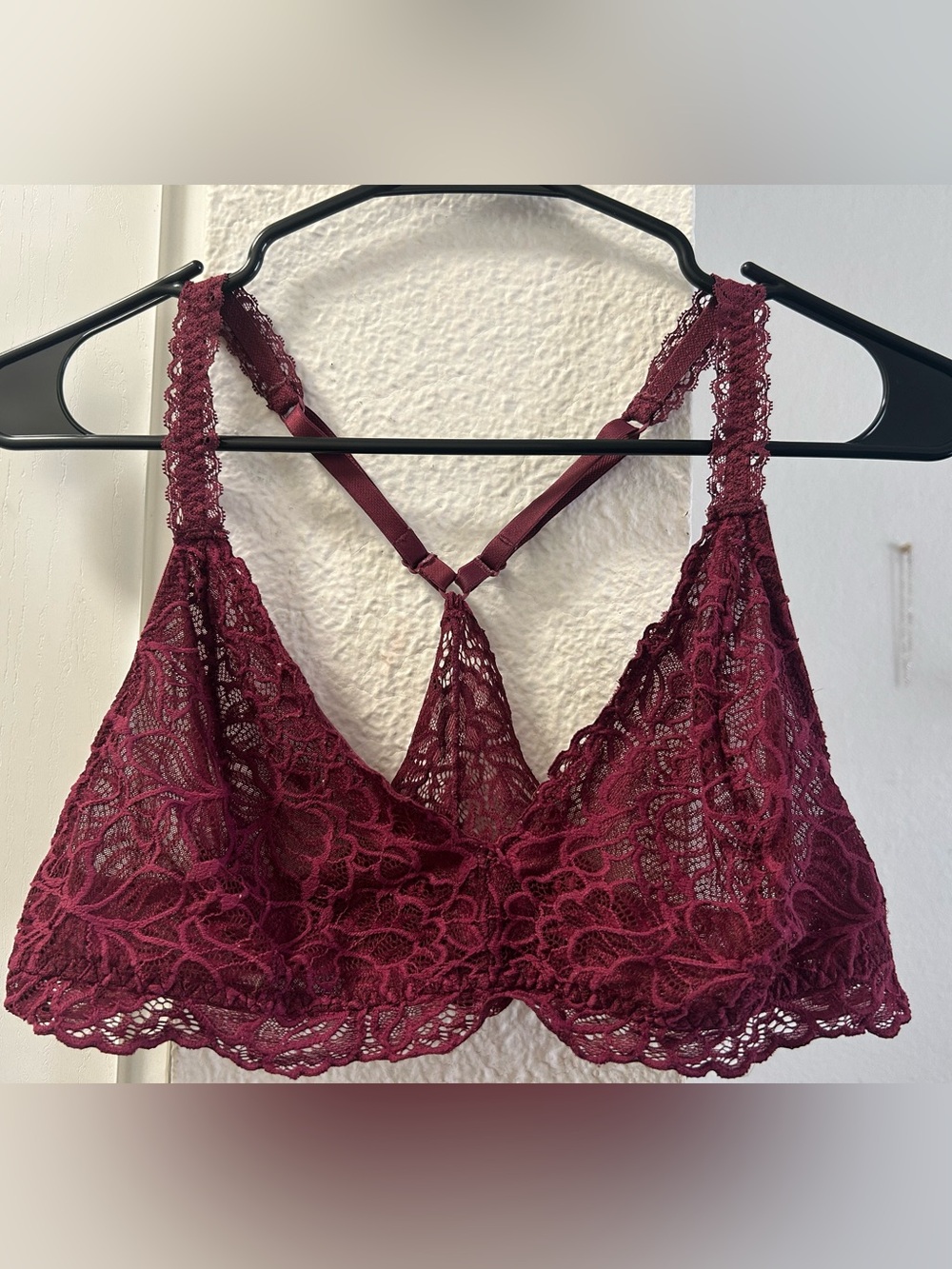 Xhilaration Hot Pink Lace Bralette